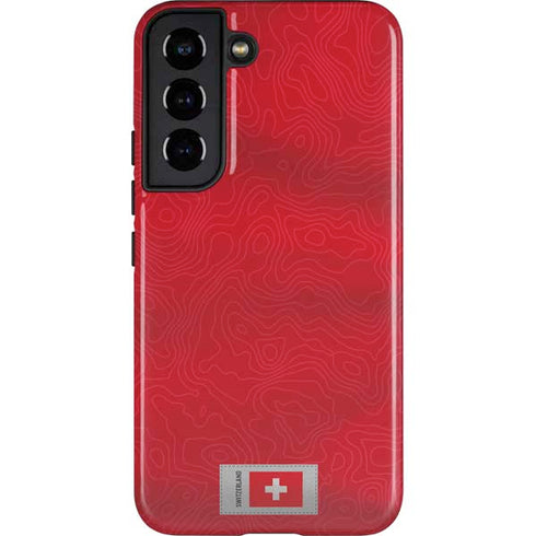 Switzerland Soccer Flag Galaxy S22 Pro Case